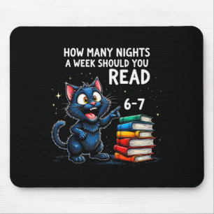 Alfombrilla De Ratón Cuántas Noches a la Semana Deberías Leer_ 6–7 Dive