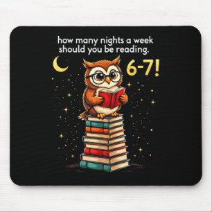 Alfombrilla De Ratón Cuántas Noches a la Semana Deberías Leer_ 6–7 Dive
