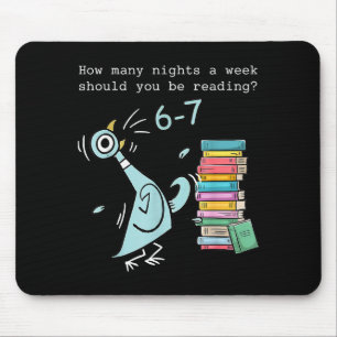 Alfombrilla De Ratón Cuántas Noches a la Semana Deberías Leer 6–7 T