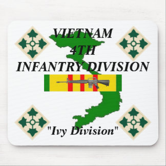 Alfombrilla De Ratón Cuarta Infantería Vietnam Mousepad