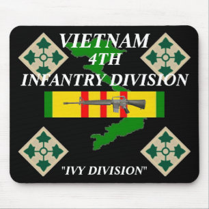 Alfombrilla De Ratón Cuarta Infantería Vietnam Mousepad 2/b