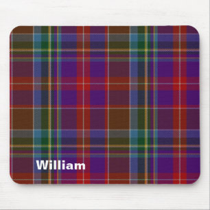 Alfombrilla De Ratón Cuarteado Tartán de Plaid Colorido de la Familia S