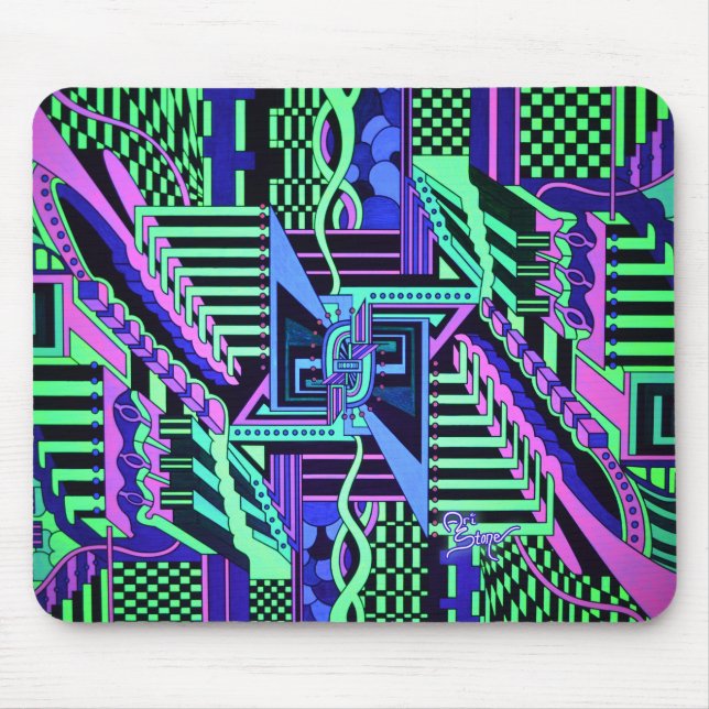 Alfombrilla De Ratón Cuarzo Mousepad de Andimas Smokey (Frente)