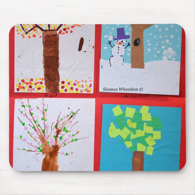 Alfombrilla De Ratón Cuatro estaciones (Frente)