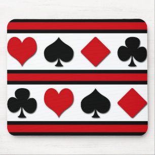 Alfombrilla De Ratón Cuatro juegos de la tarjeta