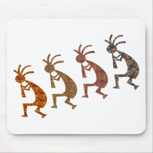 Alfombrilla De Ratón Cuatro Kokopelli