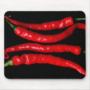 Alfombrilla De Ratón Cuatro Red Chilies mpcn