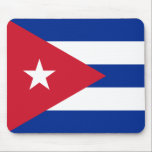 Alfombrilla De Ratón cuba<br><div class="desc">Bandera de Cuba. La bandera de Cuba fue adoptada el 20 de mayo de 1902, con un campo con tres rayas azules y dos rayas blancas, y un triángulo equilátero rojo en el pabellón con una estrella blanca de 5 puntas. La bandera fue diseñada en 1848 para el movimiento de...</div>