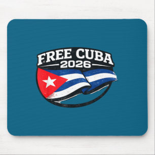 Alfombrilla De Ratón Cuba Cuba Libre Doctrina Monroe Ilustración