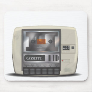 Alfombrilla De Ratón Cubierta de cassette