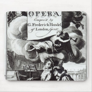 Alfombrilla De Ratón Cubierta de la partitura para Julio César