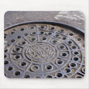 Alfombrilla De Ratón Cubierta NYC de Edison de la estafa