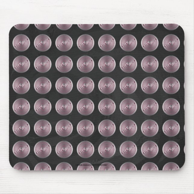 Alfombrilla De Ratón Cubiertas de agujeros NYC (Frente)