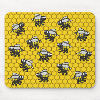 Alfombrilla De Ratón Cubierto en las abejas Mousepad 2