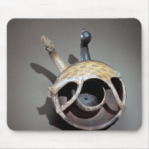 Alfombrilla De Ratón Cuenco doble de la serpiente