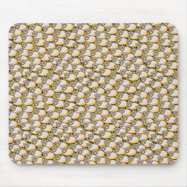 Alfombrilla De Ratón Cuente las ovejas (Frente)