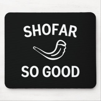Alfombrilla De Ratón Cuerno de carnero de Rosh Hashh Shofar tan bueno A