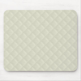 Alfombrilla De Ratón Cuero acolchado crema