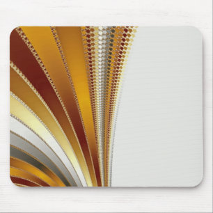 Alfombrilla De Ratón Cuero - fractal Mousepad