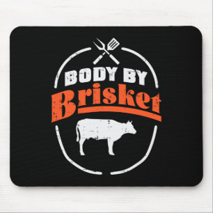 Alfombrilla De Ratón Cuerpo De Brisket Funny Bbq Byrbecue Meat Grill Me