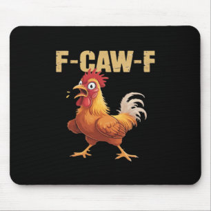 Alfombrilla De Ratón Cuervo gótico divertido humor F-Caw-F