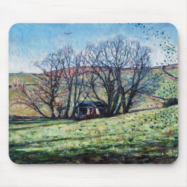 Alfombrilla De Ratón Cuervos que suben 2009 (Frente)