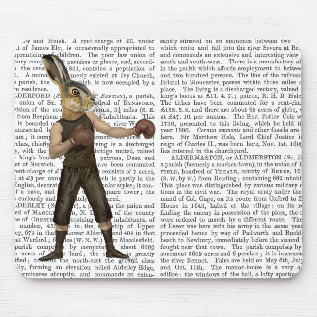 Alfombrilla De Ratón Cuestas de boxeo (Frente)