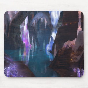 Alfombrilla De Ratón Cuevas relucientes de Mousepad nocturno