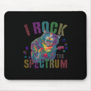 Alfombrilla De Ratón Cuidada I Rock The Spectrum Autism Mom Motivationa