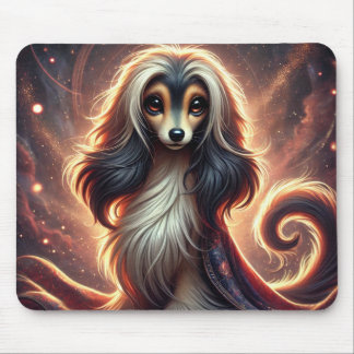 Alfombrilla De Ratón Cuidada y moderna hound afgana | Anime Mousepad