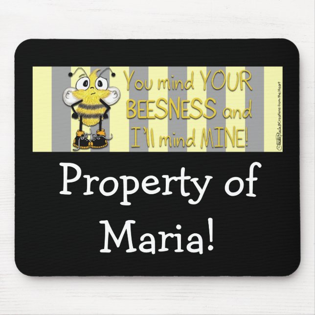 Alfombrilla De Ratón ¡Cuidado con tu belleza! (Frente)