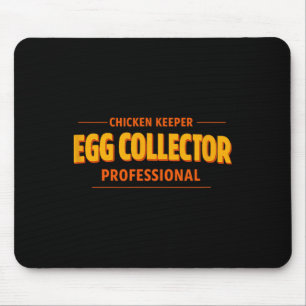 Alfombrilla De Ratón Cuidador de pollos recolector de huevos humor Ckya