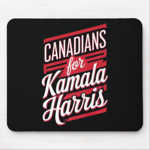 Alfombrilla De Ratón Cuidados Chicas Canadienses Para Kamala Harris Can