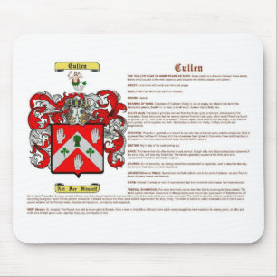 Alfombrilla De Ratón Cullen (irlandés (significado))