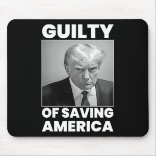 Alfombrilla De Ratón Culpable De Salvar A Estados Unidos