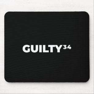 Alfombrilla De Ratón Culpable y#; Recuentos