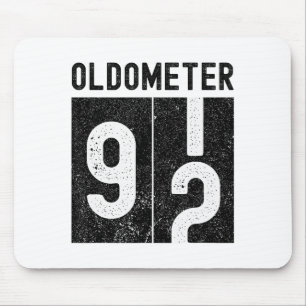 Alfombrilla De Ratón Cumpleaños 92 divertido retro Oldometer Cumple 92 