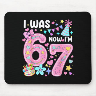 Alfombrilla De Ratón Cumpleaños de 7 años Era 6 ahora tengo 7 67 Meme D