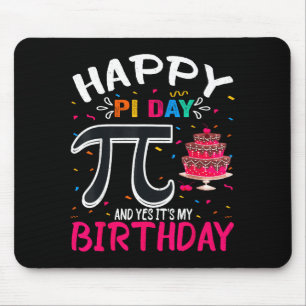 Alfombrilla De Ratón Cumpleaños del Día Pi Amante de las Matemáticas Fe