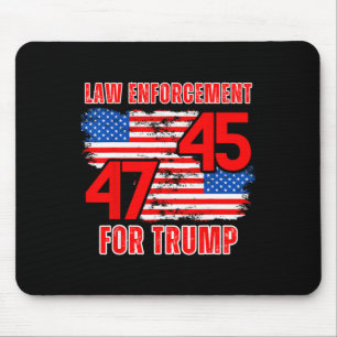 Alfombrilla De Ratón Cumplimiento De La Ley Para Trump 45 47