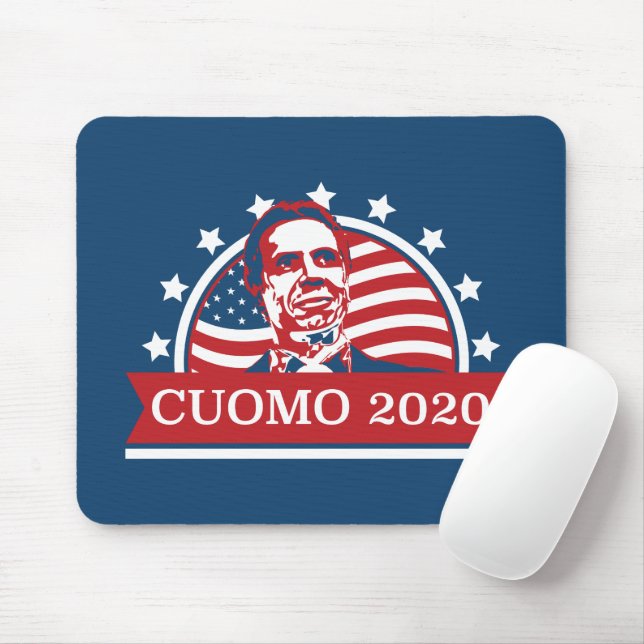 Alfombrilla De Ratón Cuomo 2020 | Votación al Presidente (Con ratón)