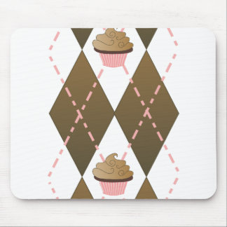 Alfombrilla De Ratón Cupcakes y Argyle