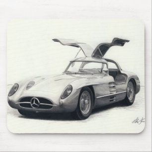 Alfombrilla De Ratón Cupé de Mercedes 300SLR