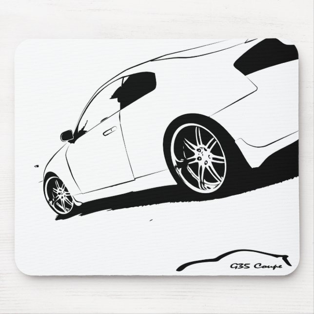Alfombrilla De Ratón Cupé G35 (Frente)