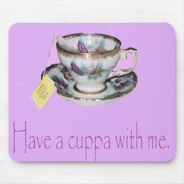 Alfombrilla De Ratón Cuppa Mousepad (Frente)