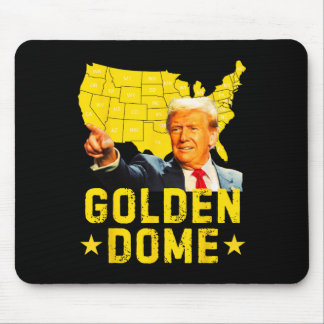 Alfombrilla De Ratón Cúpula dorada Trump Gran Mapa Estadounidense Patri