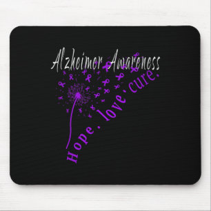 Alfombrilla De Ratón Cura de amor Alzheimerheimer Conciencia sobre la e