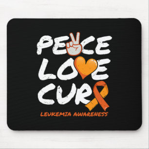 Alfombrilla De Ratón Cura de amor por la paz - Conciencia sobre la leuc