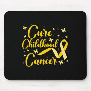 Alfombrilla De Ratón Cura del cáncer infantil Conciencia sobre el cánce