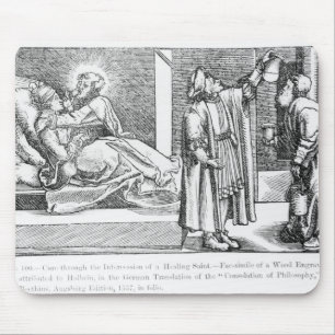 Alfombrilla De Ratón Curación con la intercesión de una cura